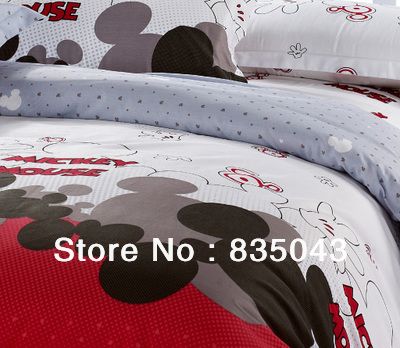 Promation Mickey Mouse Bedding Sets King Size 100 Cotton Bedding
