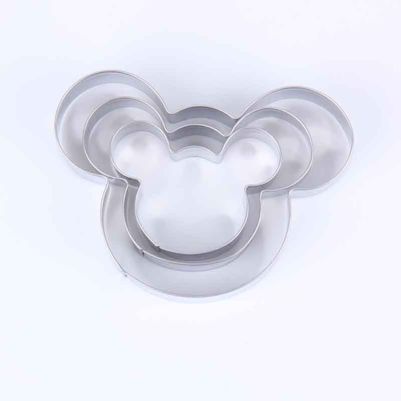 Acheter Pas Cher Forme Mickey Mouse Mold Cookie Cutter Buscuit Gateau Bakeware Metal Cuisson Outil Du 6 13 Fr Dhgate