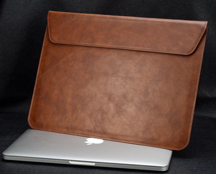 leather laptop case