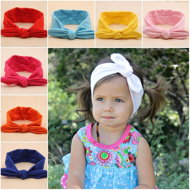 baby hair knot headband