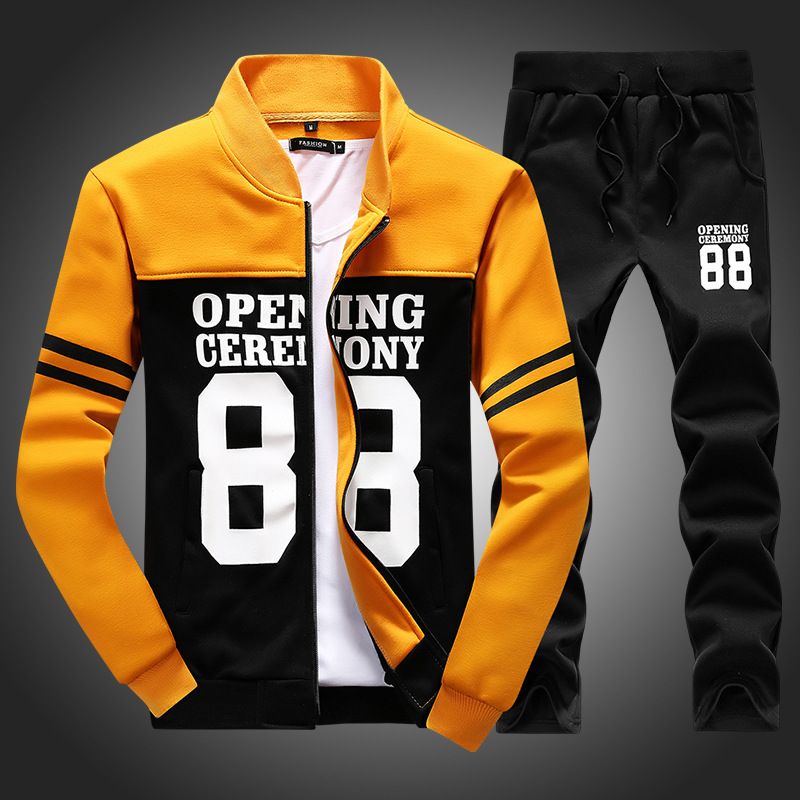 polo jogging suits set mens