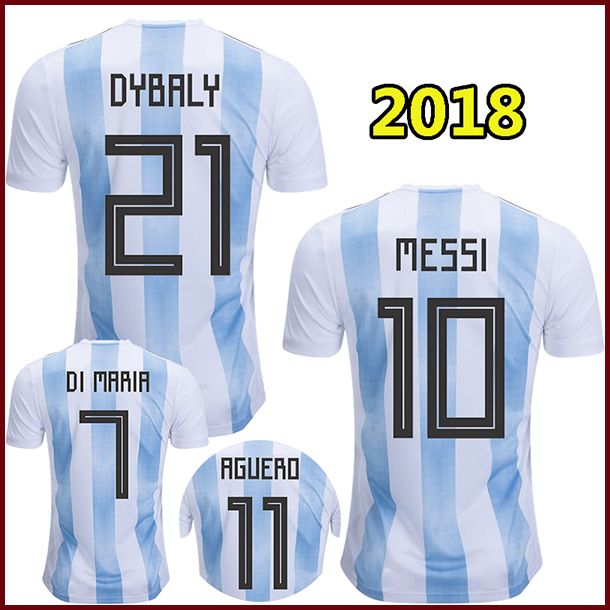 camiseta messi argentina 2018