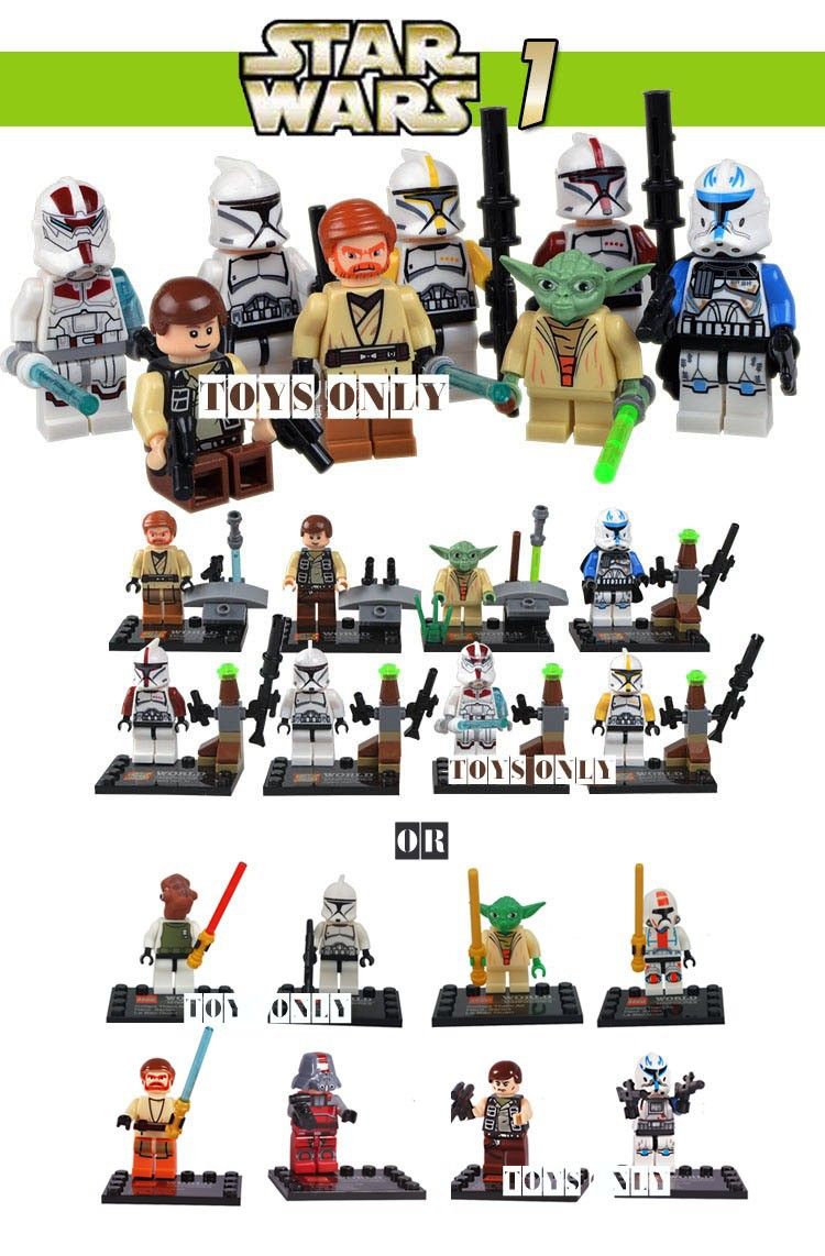lego star wars building figures