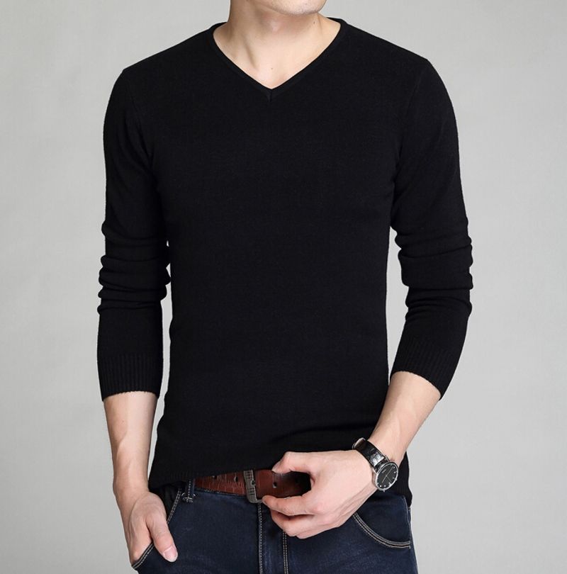 mens long sleeve pullover shirts with collar
