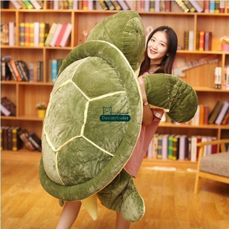 large plush turtle