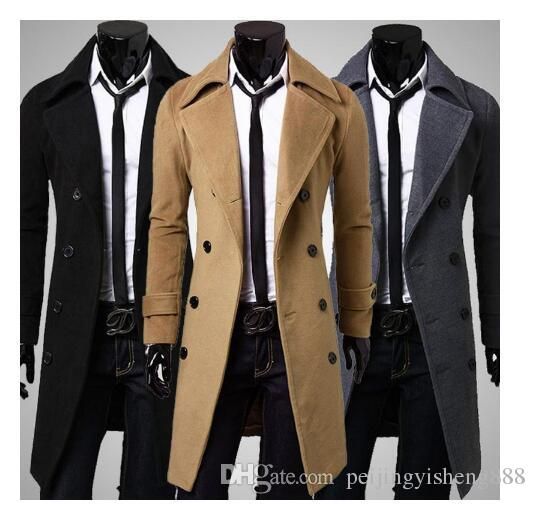 sobretudo slim fit masculino