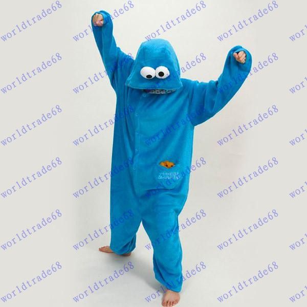 Unisex Onesie sudadera con capucha de manga larga de de los pijamas reet Elmo /