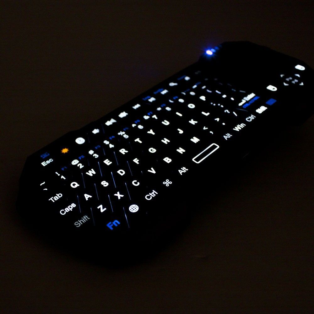 Portable Mini Bluetooth Keyboard W/Touchpad Wireless Gaming Keyboard For Laptop/Smartphones ...