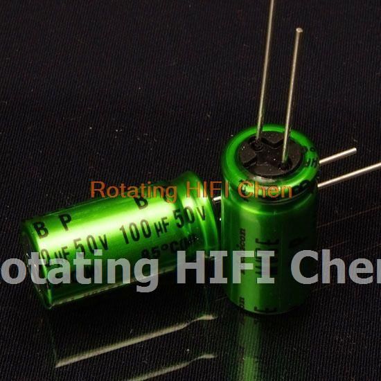 2pcs Nichicon MUSE BP Electrolytic Audio Capacitors 22uf//50V