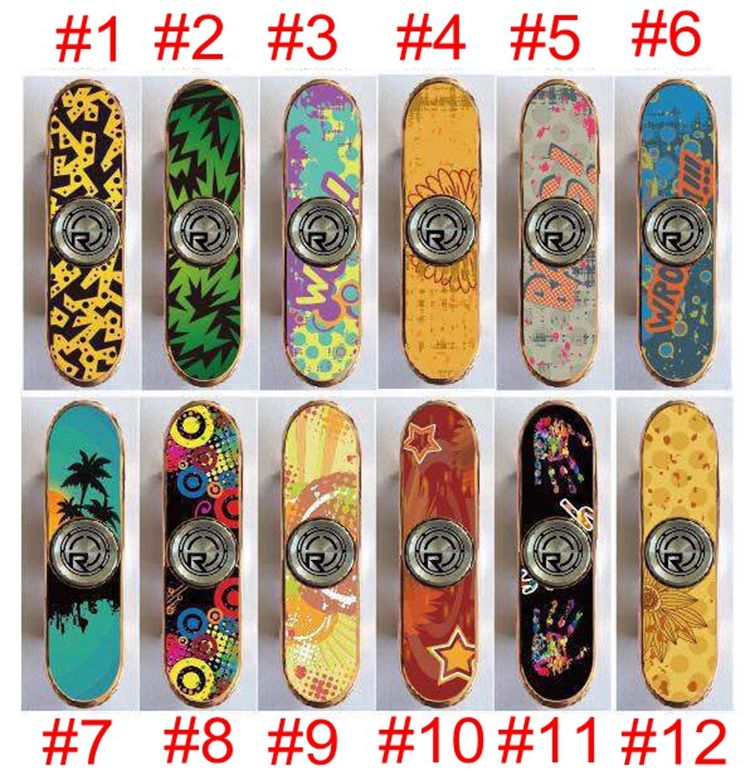 skateboard fidget spinner