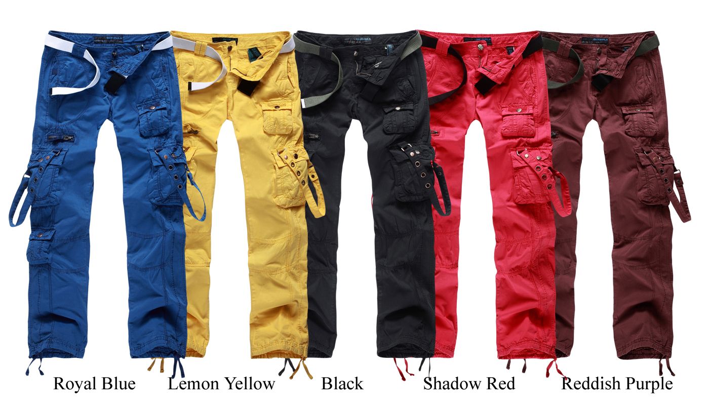 yellow cargo pants womens