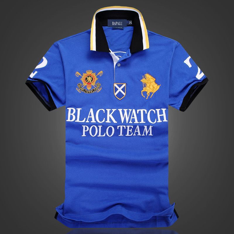 black watch polo team shirts