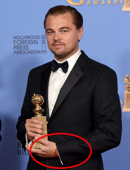 Leonardo dicaprio red discount bracelet