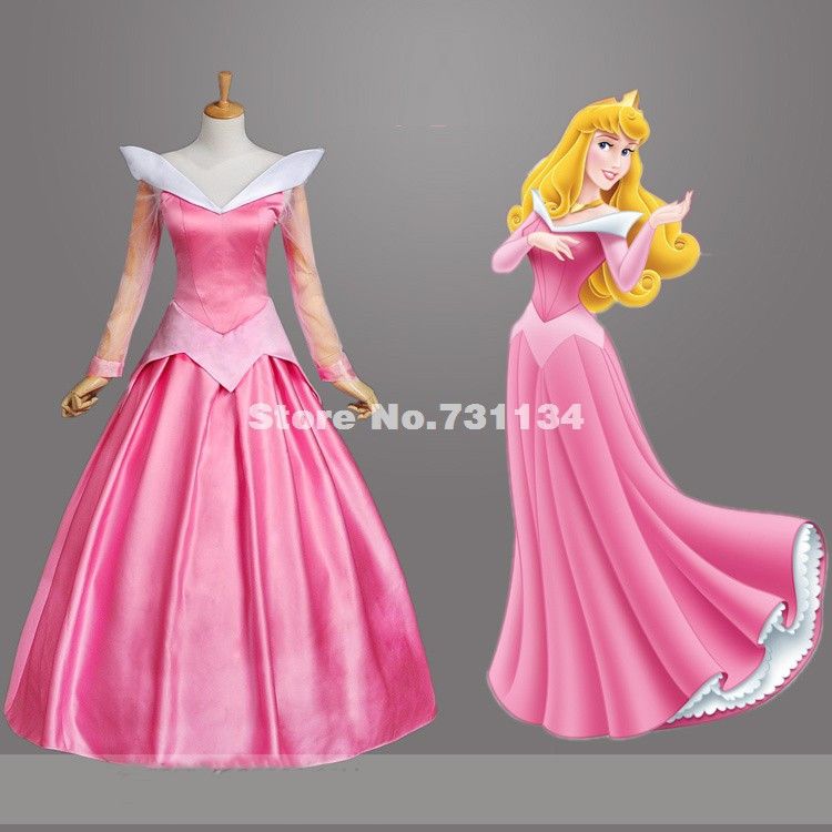 princesa de vestido rosa