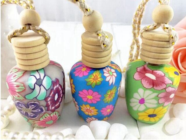 China Style 15ml Car Hang Decoration Perfume Bottle Polymer