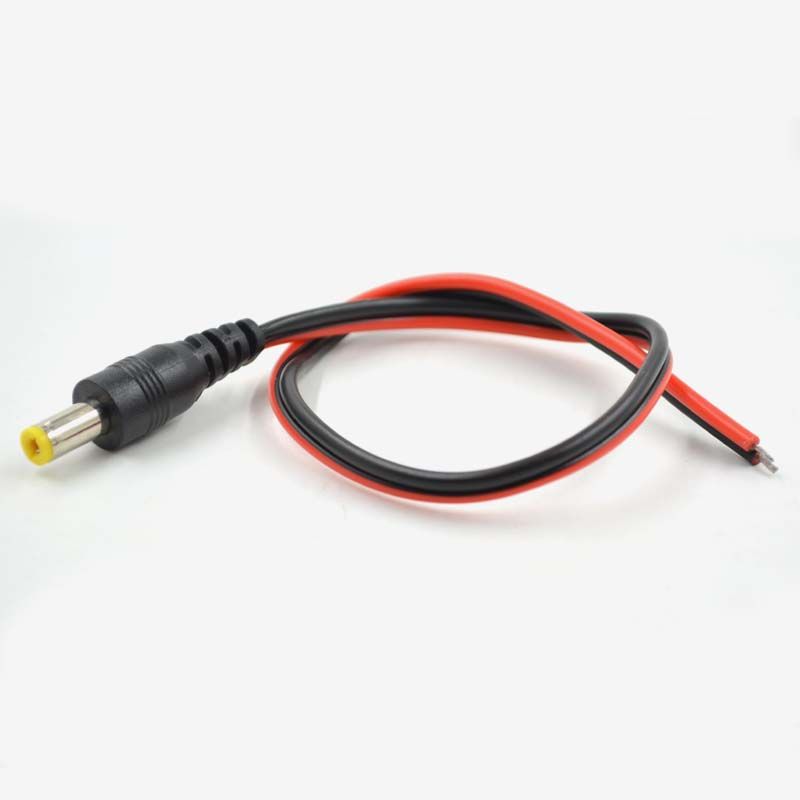 2021 5.5*2.1mm Male Plug DC Power Cable 12V Cable,DC Power Cable With