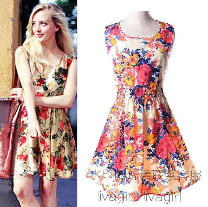 floral outfits for ladies