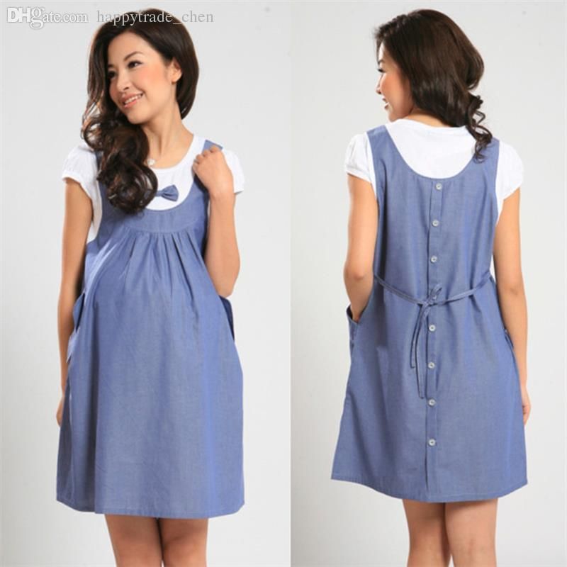 Summer Maternity Casual Dress Maternity 