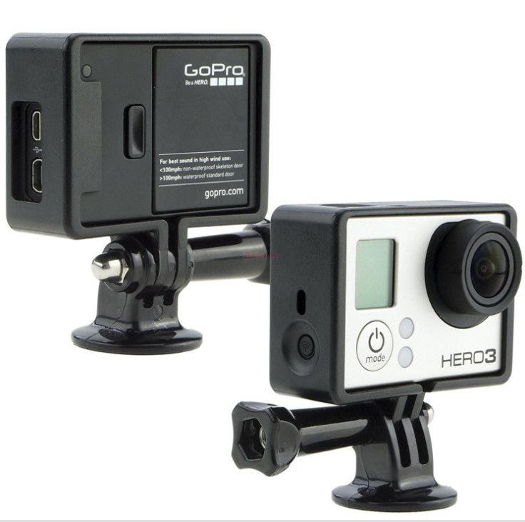 Gopro Camera Accessories Tripod Mount Adapters + Long Thumb Knob Screw