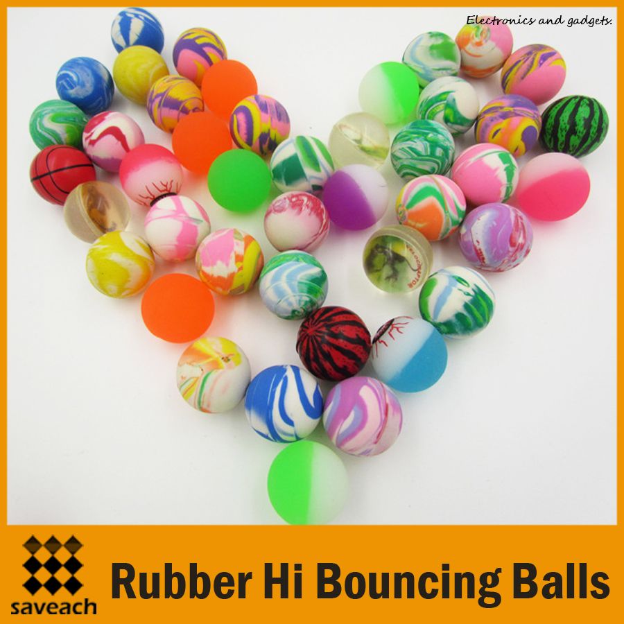 Diameter 30mm Rubber Hi Bouncing Balls, Bouncy Ball, Bounce Ball, Picture Bouncing Ball For Kids