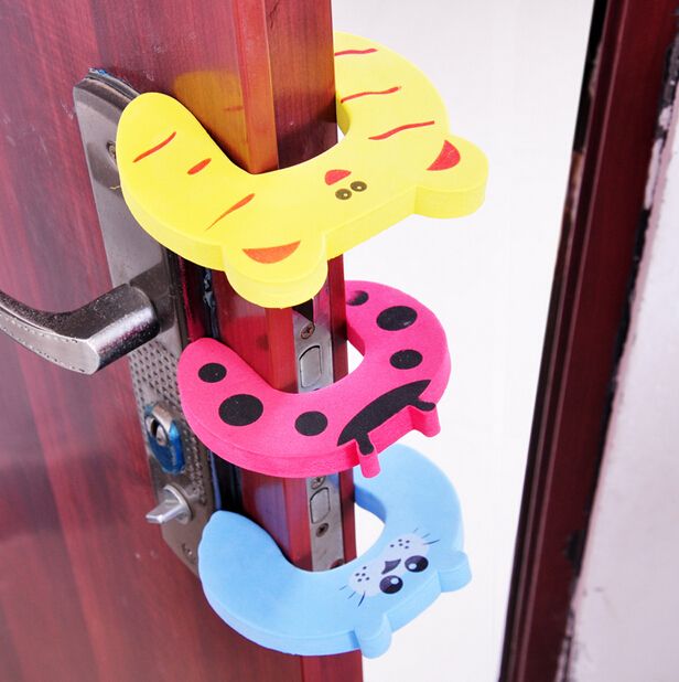 2019 Home Cartoon Security Door Stop Doors Child Safety Door Card