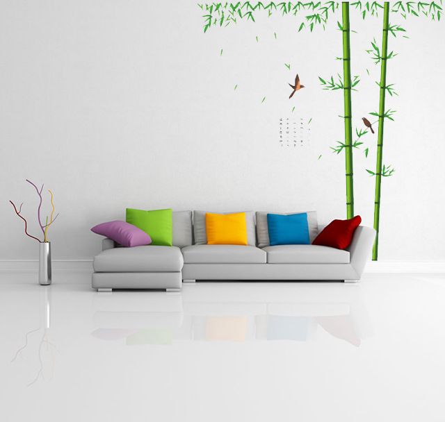 Birds Flying In The Bamboo Forest Wall Art Mural Decor Sticker Chinese Literature Bamboo Poetry Wall Quote Decal Sticker Classic Home Decor Decal Wall Art Decal Wall Decor From Magicforwall 3 6 Dhgate Com