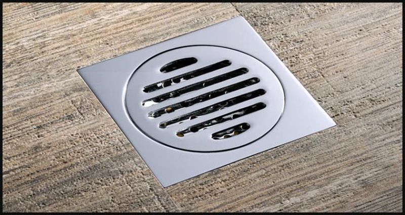 2020 Drainer Square Shower Floor Drain With Removable Strainer