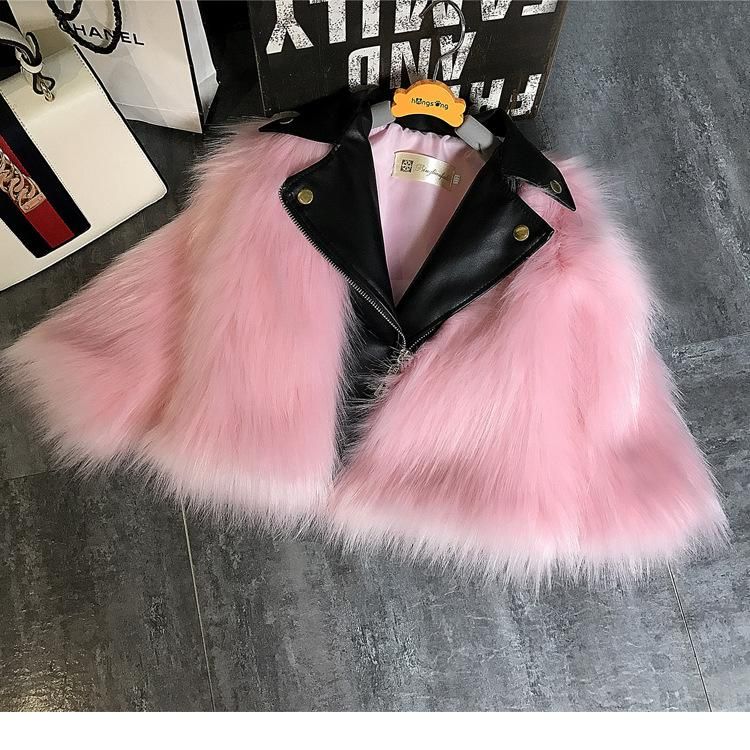 infant faux fur jacket