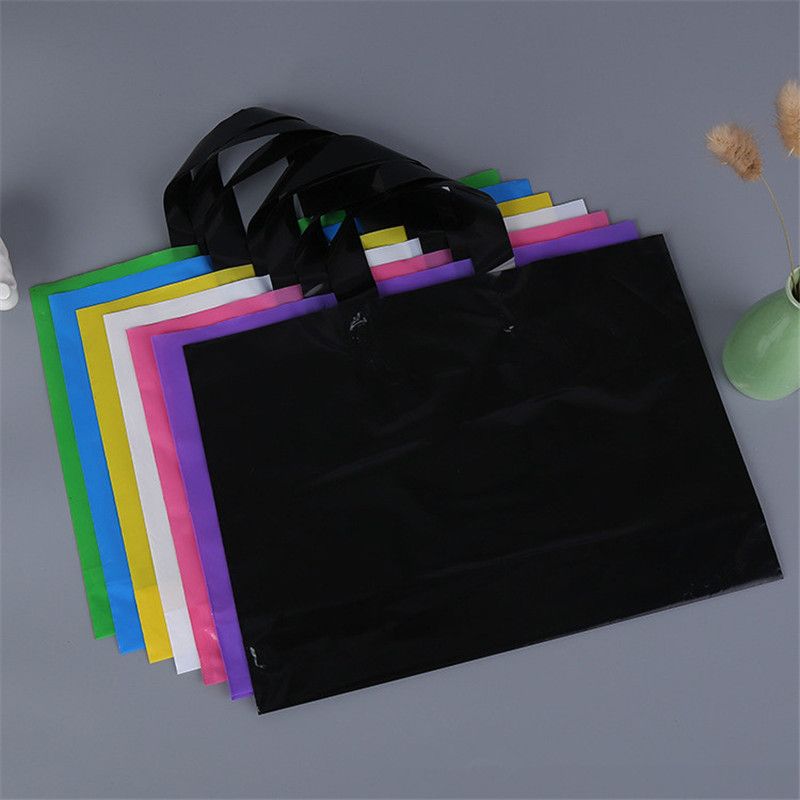 300pcs Bag Plastic Bag Black Jewelry Bag Clothing Bag Packaging Bag Gift  Shopping Bag