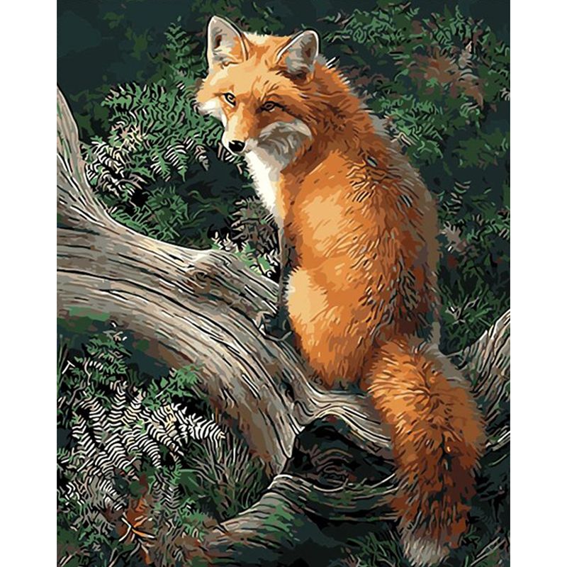 Fox DIY 5D Full Diamond Painting Embroidery Cross Stitch Kit Home Decor Craft