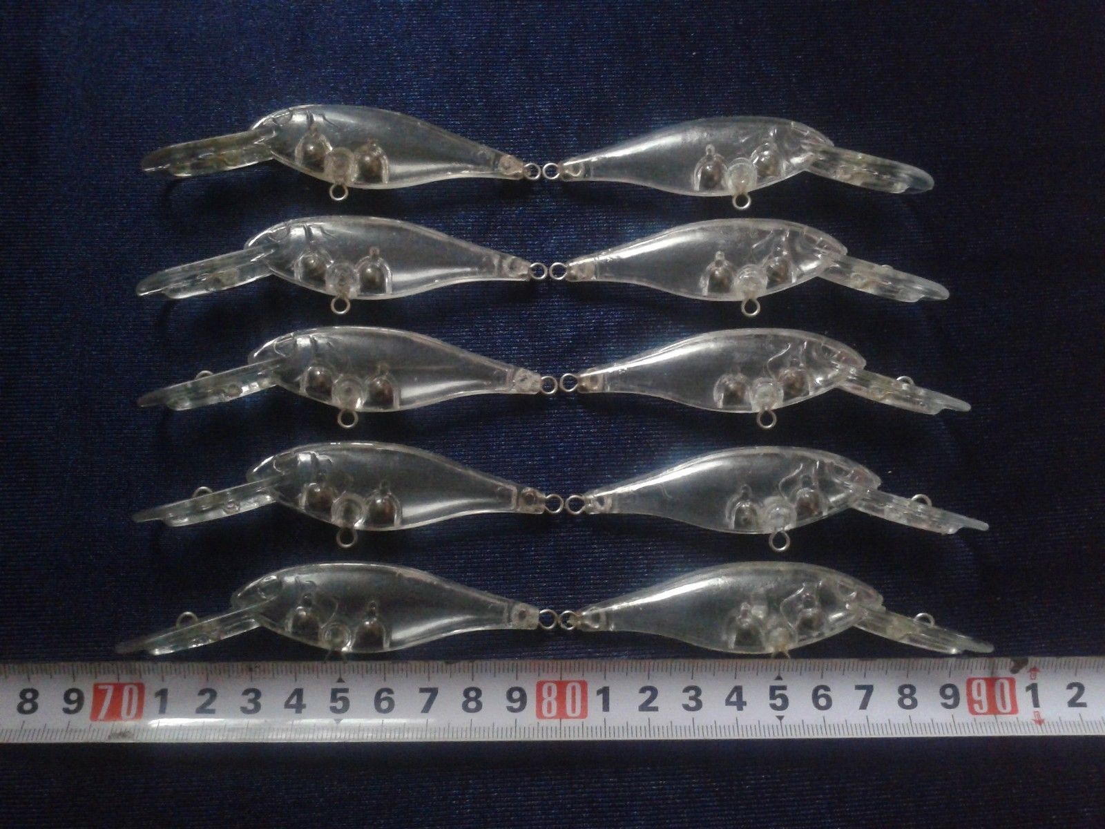Top 20 Stücke Blank Crankbait Unlackiert Harten Köder Fischköder Körper Tackle