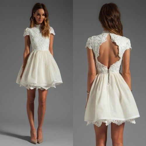 short wedding frocks