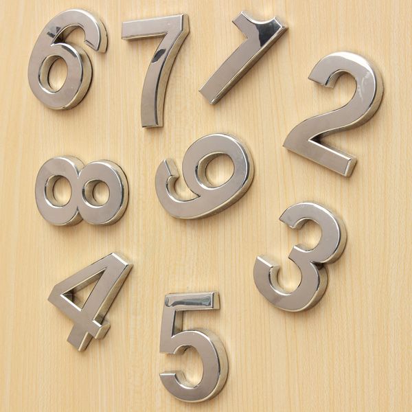 Numéros De Porte Personnalisés Maison Adresse Signe Argent Nombre Moderne Plaque Numéro Maison Hôtel Porte Adresse Chiffres Autocollant Plaque Signe 0-9 Numéros De Porte Personnalisés Maison Adresse Signe Argent Nombre Moderne Plaque Numéro Maison Hôtel Porte Adresse Chiffres Autocollant Plaque Signe 0-9