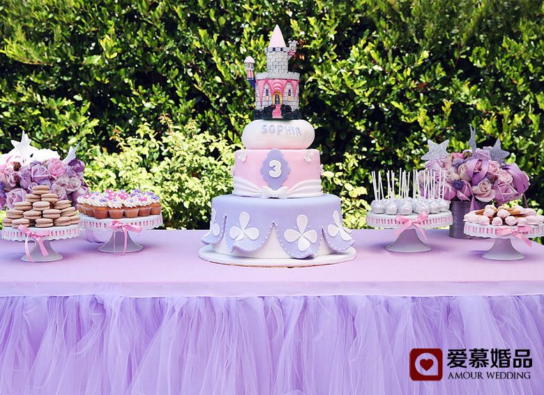 light purple baby shower decorations