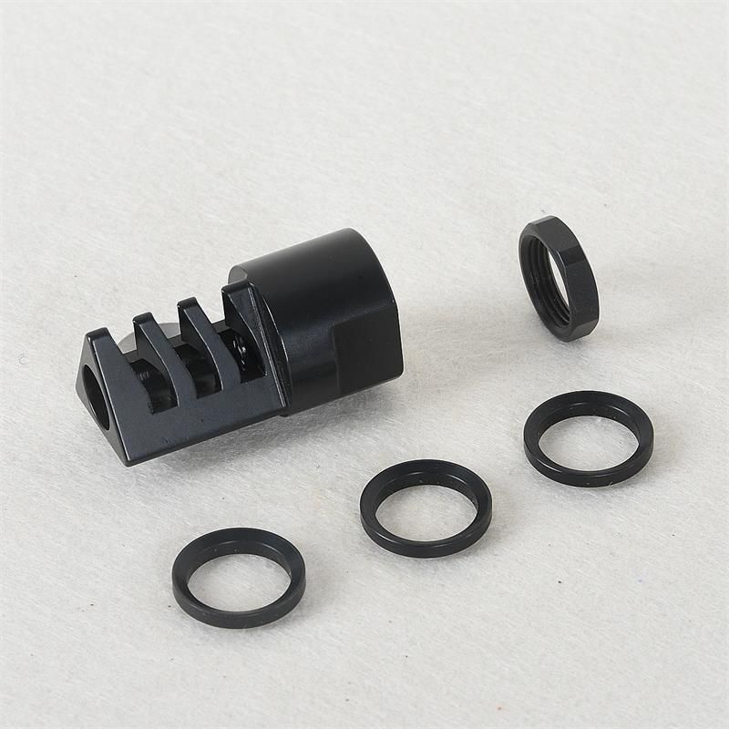 308 Competition Muzzle Brake 5/8"x24 TPI Thread With Crush Washer 308 Competition Muzzle Brake 5/8"x24 TPI Thread With Crush Washer