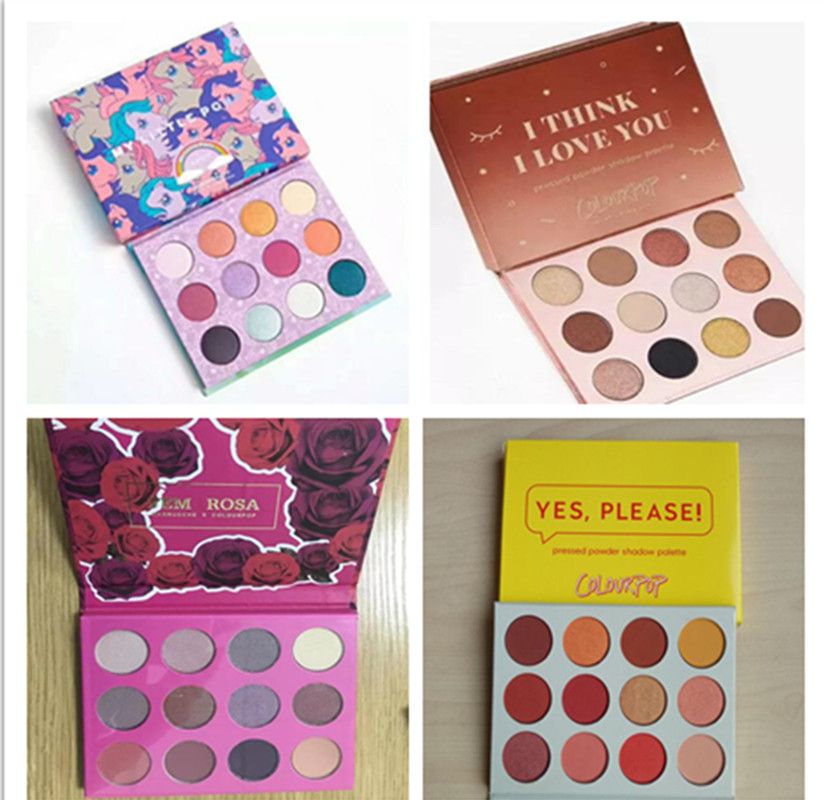 Epacket Colourpop Eyeshadow Palette Yes Please Sunset Summer She Fem Rose Eye Shadow Palette I Think I Love You Eyeshadow Fashion Makeup Canada 2019