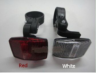 front and rear bike reflectors