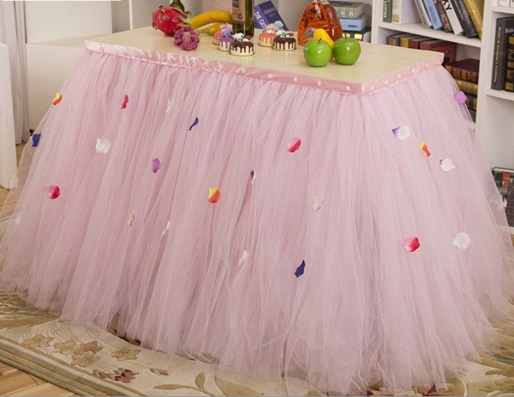 satin al tutu masa etek sevimli cicek ile dekore edilmis el yapimi romantik dugun bez occassion dogum gunu partisi olay sahne gozler alici tl90 27