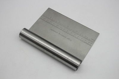 STAINLESS STEEL CAKE DOUGH PASTRY SCRAPER /& CAKE DECORATOR JAPAN