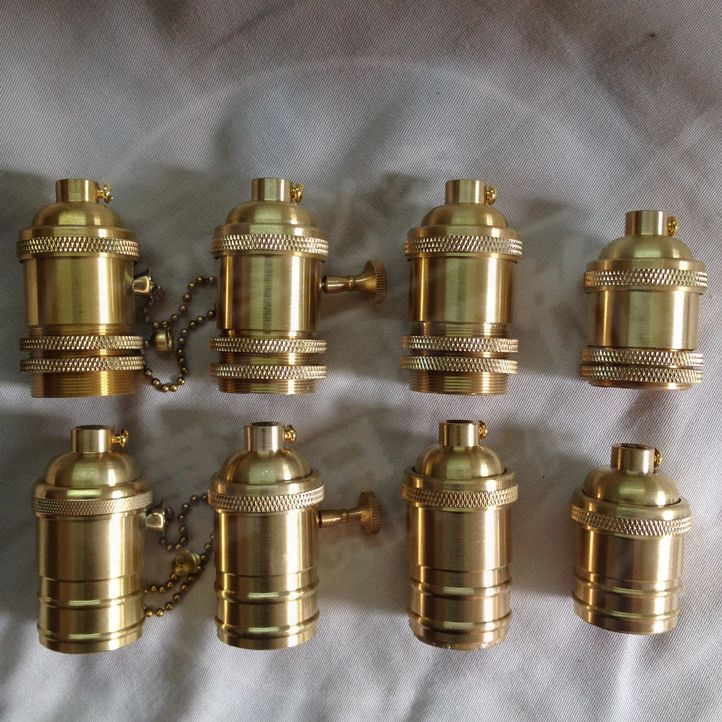 brass bulb socket