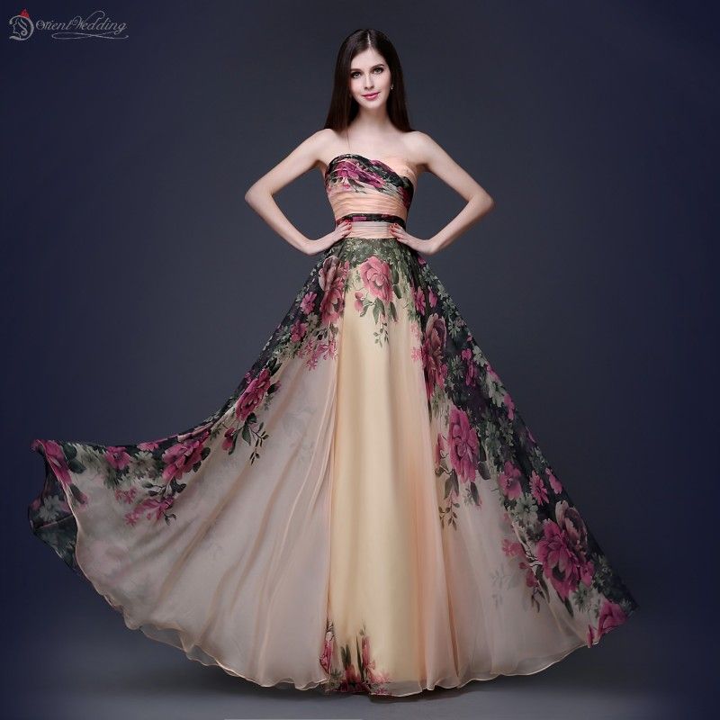 Real Picture Cheap Chiffon Designer Long Lace Up Prom Formal Evening