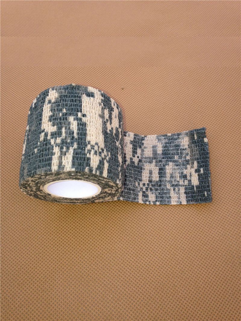 Mix Color Self Adhesive Elastic Bandage Army Camo Wrap Rifle Shooting