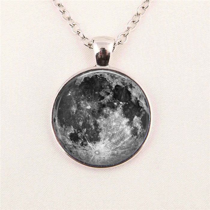 Wholesale 8 Different Style Blue Mint Green Moon Necklace Full Moon Jewelry Moon Pendant Lunar Space Moon Pendant Glass Gemstone Necklace 94 Love Necklace Diamond Heart Necklace From Annaxu2013 2 02 Dhgate Com