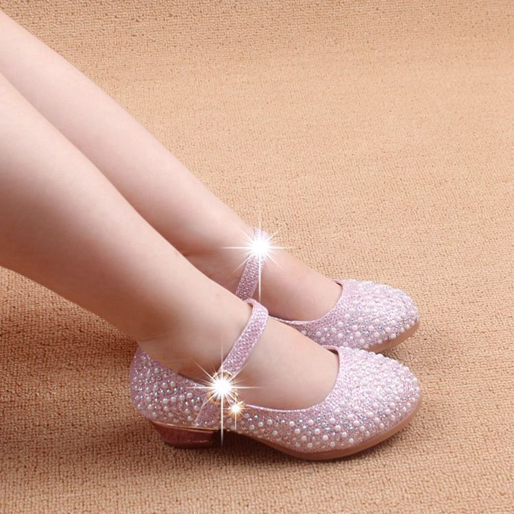 Compra Zapatos De Niñas Niños Princesa Zapatos 3 Cm Tacones Hebilla Correa  Niños Princesa Niños Niños Remaches Zapatos Niños Zapatos De Cuero Zapatos  Para Chicas Barato | Entrega Rápida Y Calidad | Es.Dhgate