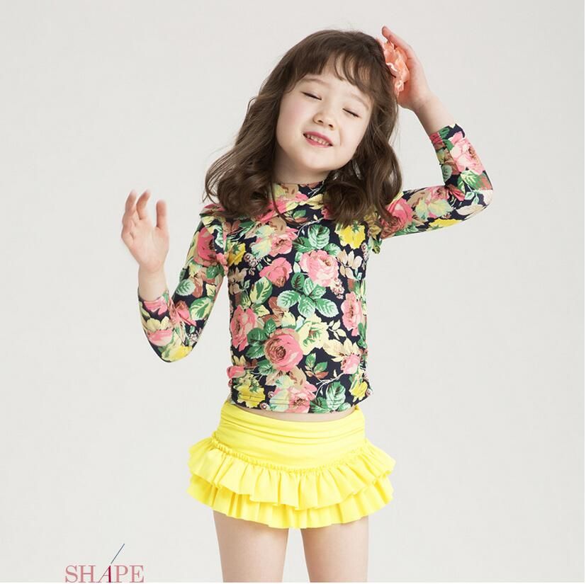 long sleeve swimwear kids