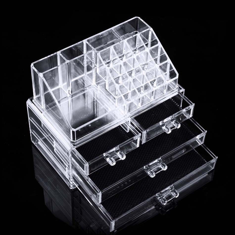 Homdox 12 Lipstick Holder Acrylic Homdox Makeup Organizer