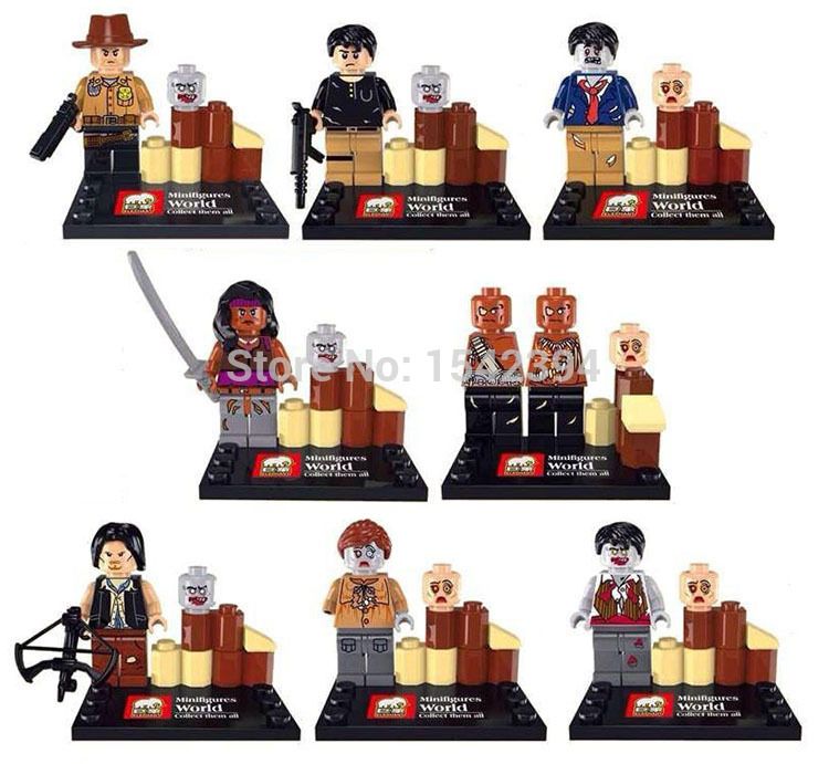 walking dead mini figures