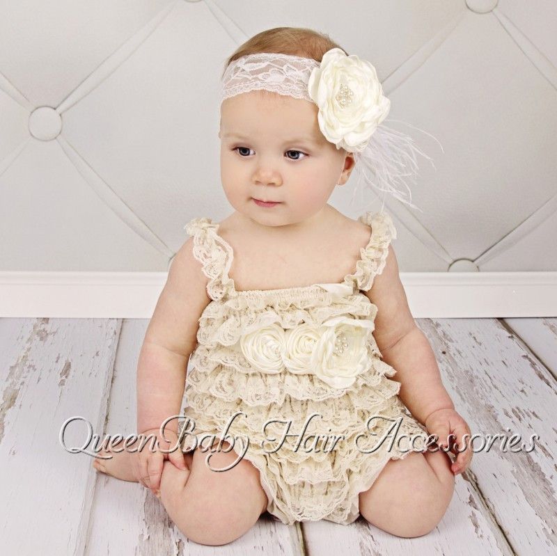 vintage romper baby girl