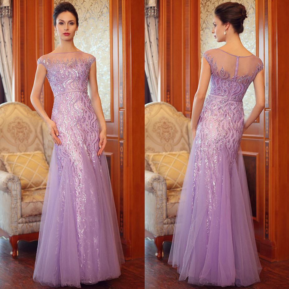 vestido lavanda festa