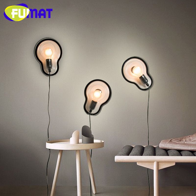 Monetair Geletterdheid Rentmeester Bedroom Bedside Led Wall Lamp Minimalist Corridor Aisle Droog Sticky Lamp  Nordic Study Deocration Art PC Wall Light E27 From Goods520, $94.48 |  DHgate.Com